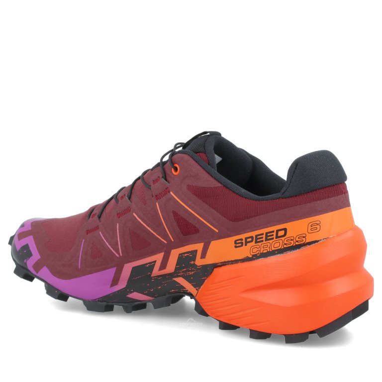 Кросівки Salomon Speedcross 6 W - червоно/помаранчеві