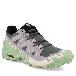 Взуття Salomon Speedcross 6 W - сірий/зелений