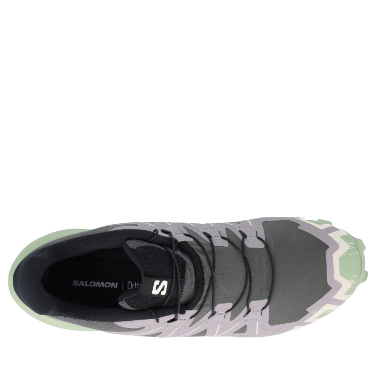 Взуття Salomon Speedcross 6 W - сірий/зелений