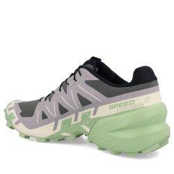 Взуття Salomon Speedcross 6 W - сірий/зелений