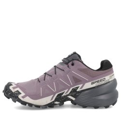 Взуття Salomon Speedcross 6 Wide W - фіолетовий/сірий