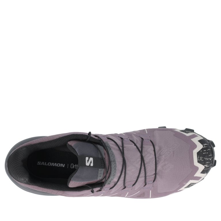 Взуття Salomon Speedcross 6 Wide W - фіолетовий/сірий