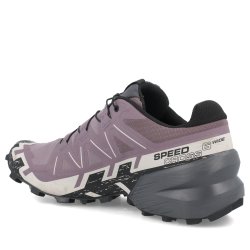 Взуття Salomon Speedcross 6 Wide W - фіолетовий/сірий
