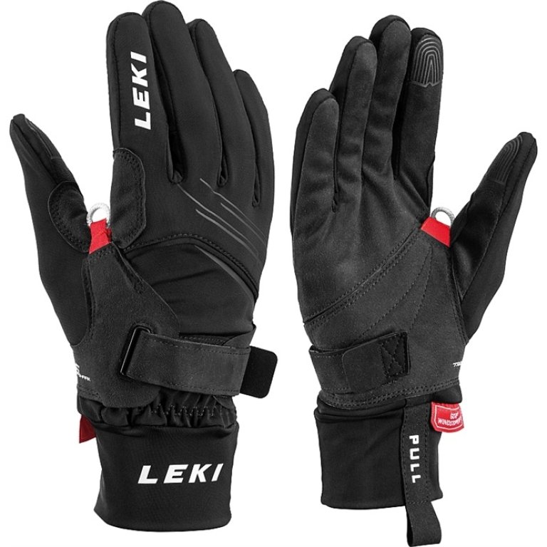 Рукавиці Leki Nordic Course Shark Gloves - чорні