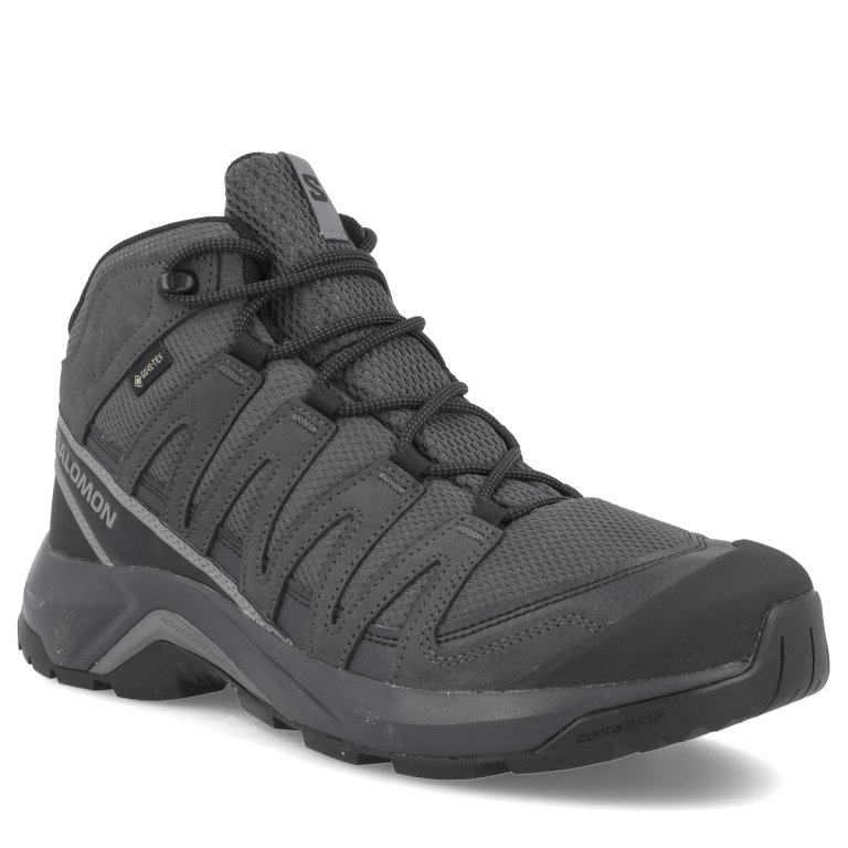 Взуття Salomon X-Adventure Recon Mid GTX M - чорно/ сіре