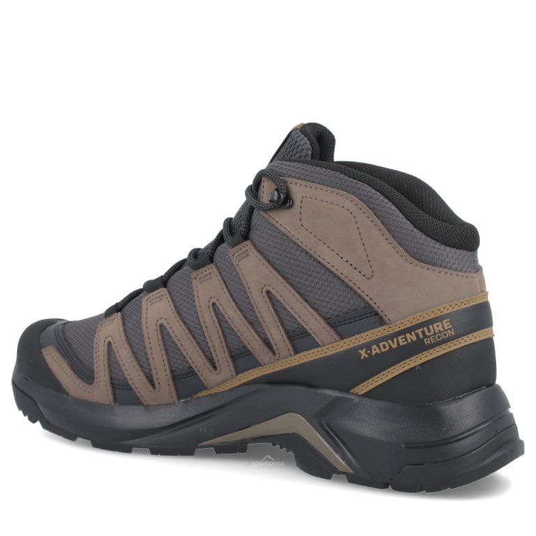 Взуття Salomon X-Adventure Recon Mid GTX M - зелено/чорне