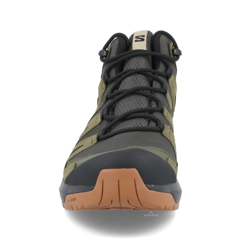 Взуття Salomon X-Adventure Recon Mid GTX M - зелено / сірі