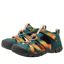 Сандалі Keen Seacamp II Cnx J - зелена/помаранчева