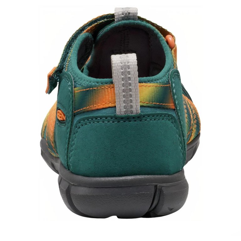 Сандалі Keen Seacamp II Cnx J - зелена/помаранчева