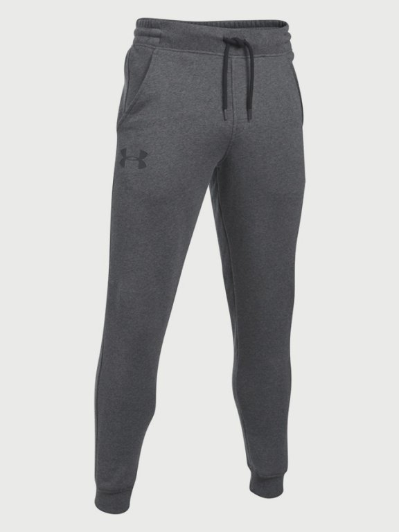 Tepláky Under Armour Rival Fitted Tapered Jogger Man Gray