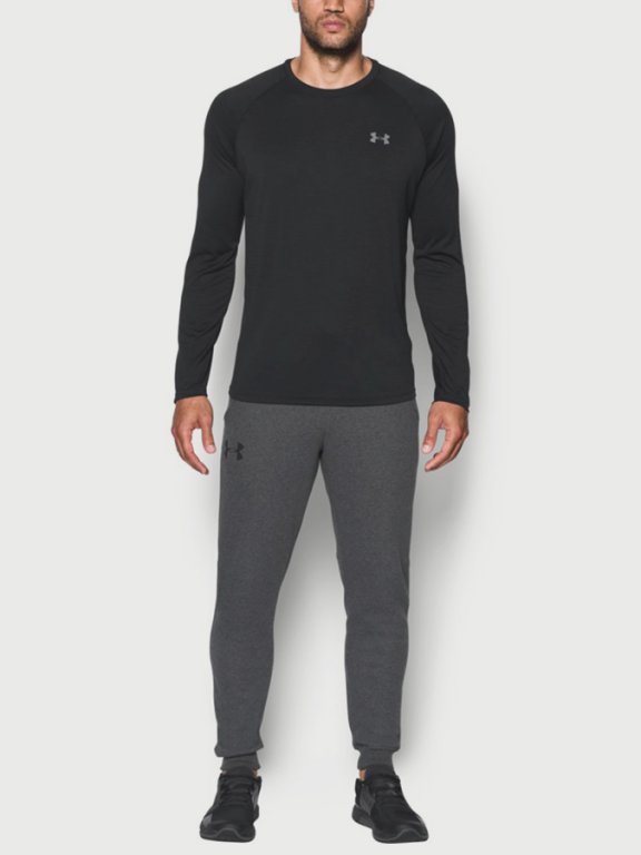 Tepláky Under Armour Rival Fitted Tapered Jogger Man Gray