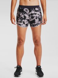 Kraťasy Under Armour UA Fly By 2.0 Printed Short Wmn Purple