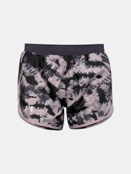 Kraťasy Under Armour UA Fly By 2.0 Printed Short Wmn Purple