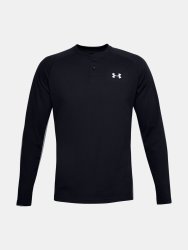 Tričko Under Armour Cgi Henley Man black