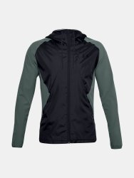 Under Armour Stretch-Woven Bunda s kapucňou Man gray green