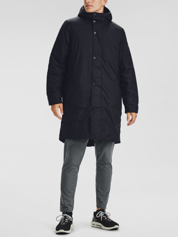 Bunda Under Armour Insulated Coat Man - čierna