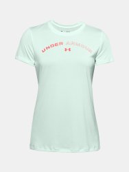 Triko Under Armour Tech Twist Graphic LU SSC Wmn Blue