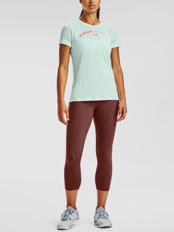 Triko Under Armour Tech Twist Graphic LU SSC Wmn Blue