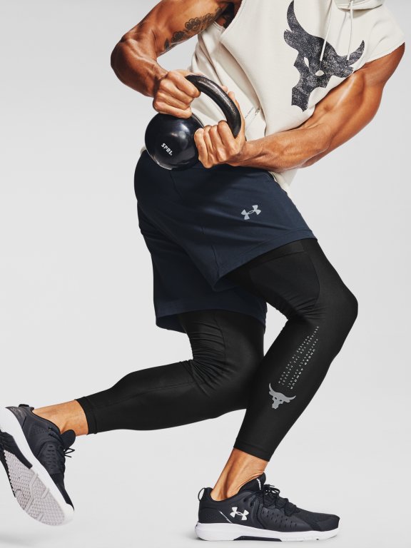 Legíny Under Armour Project Rock Hg Leggings Man Black
