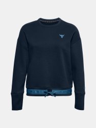 Mikina Under Armour Prjct Rock CC Fleece Crew Wmn Blue