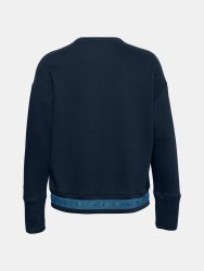 Mikina Under Armour Prjct Rock CC Fleece Crew Wmn Blue