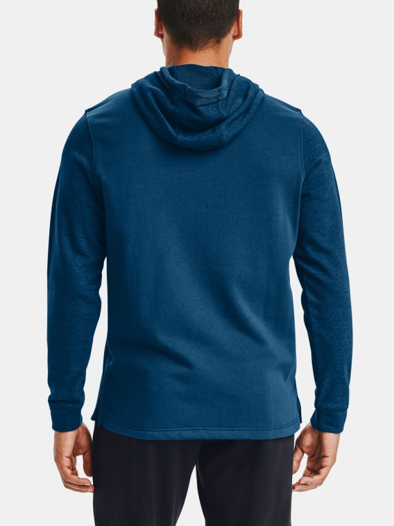 Mikina Under Armour Sportstyle Terry KO HD Man Blue
