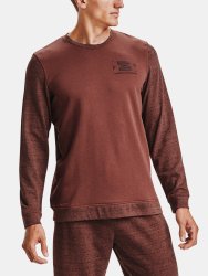 Mikina Under Armour Sportstyle Terry KO Crew Man Red