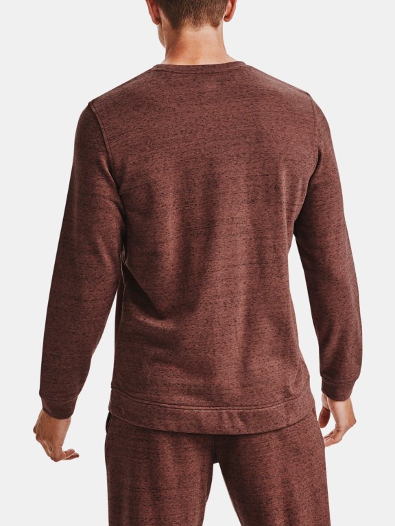 Mikina Under Armour Sportstyle Terry KO Crew Man Red