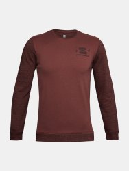 Mikina Under Armour Sportstyle Terry KO Crew Man Red