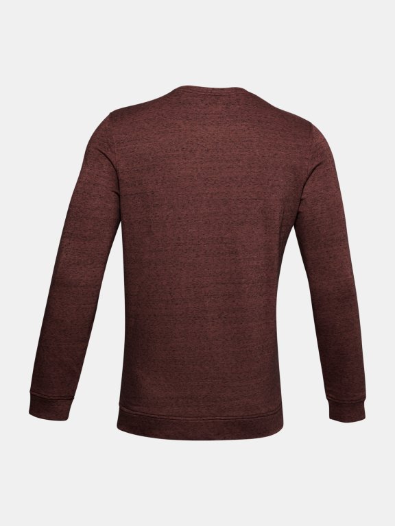 Mikina Under Armour Sportstyle Terry KO Crew Man Red