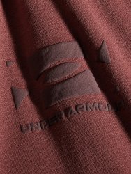 Mikina Under Armour Sportstyle Terry KO Crew Man Red