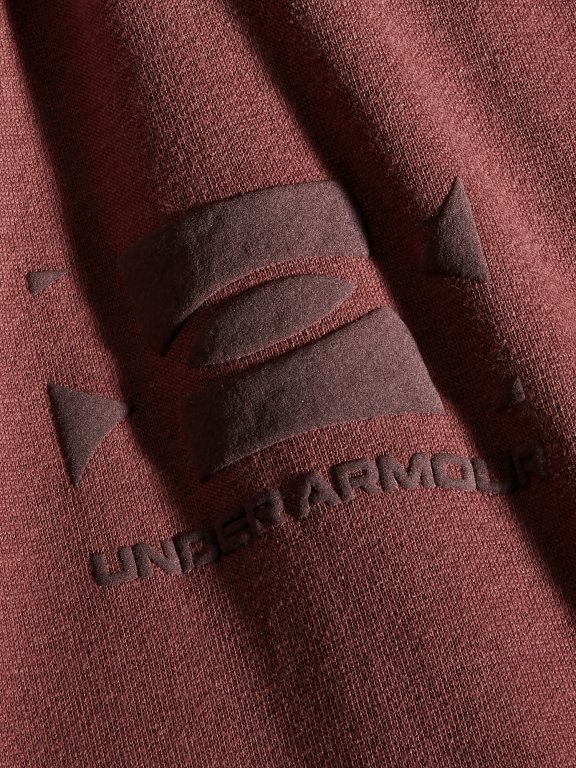 Mikina Under Armour Sportstyle Terry KO Crew Man Red