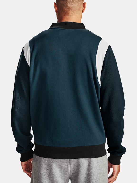 Bunda Under Armour Rival Flc AMP Var Bmbr Jt Man Blue