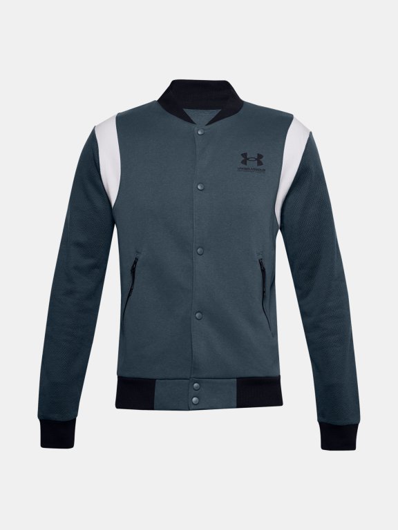 Bunda Under Armour Rival Flc AMP Var Bmbr Jt Man Blue