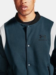 Bunda Under Armour Rival Flc AMP Var Bmbr Jt Man Blue
