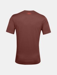 Triko Under Armour Multicolor Collegiate Ss Man Red