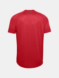 Футболка Under Armour Big Logo Tech Ss Man червона