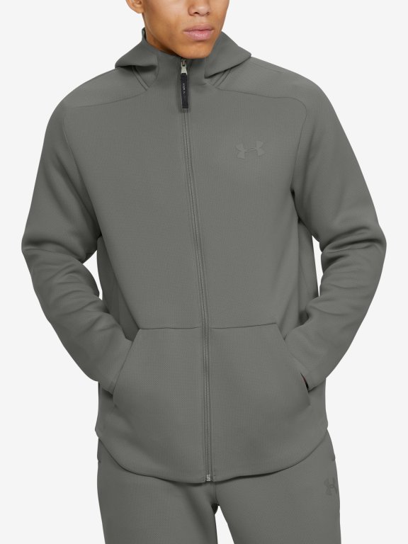 Mikina Under Armour Move Fz Hoodie Man Green