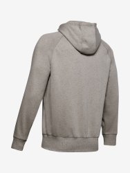 Mikina Under Armour Speckled Fleece Fz Hoodie Man Green