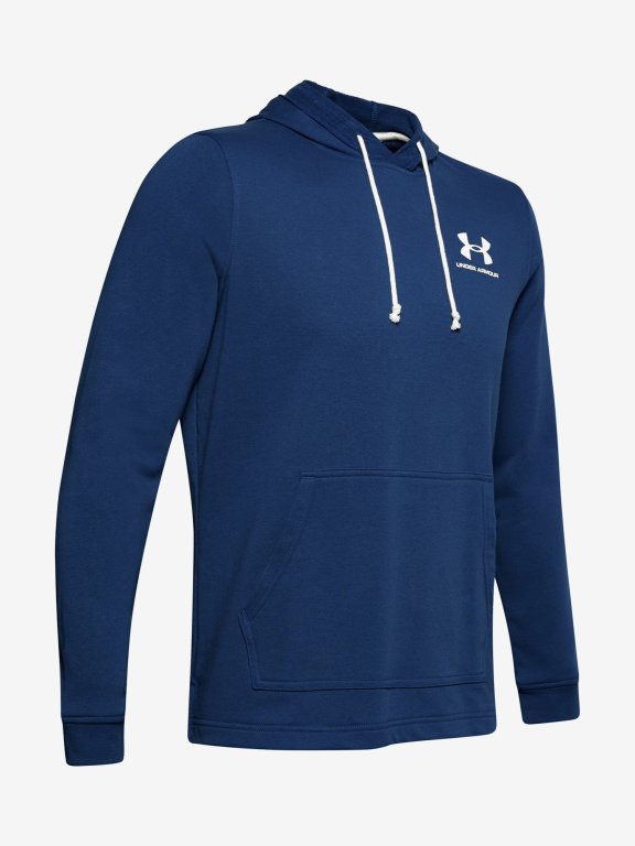 Mikina Under Armour Sportstyle Terry Hoodie Man Blue
