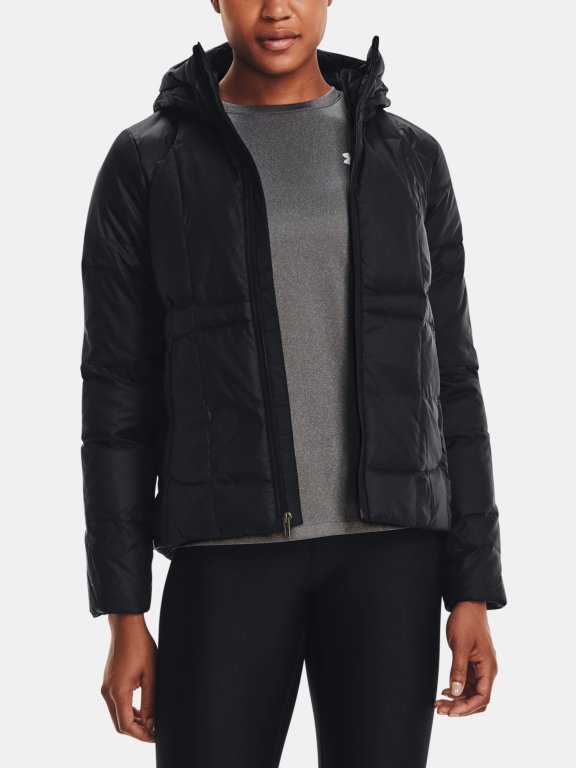 Bunda Under Armour Down Hooded Storm Jkt Wmn Black