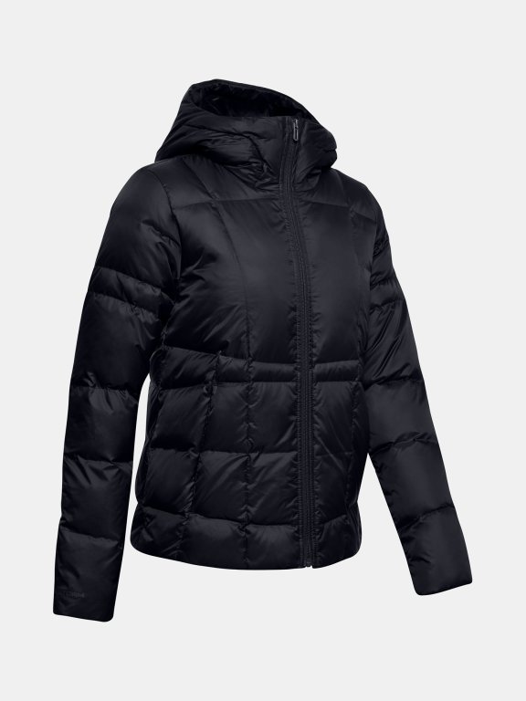 Bunda Under Armour Down Hooded Storm Jkt Wmn Black