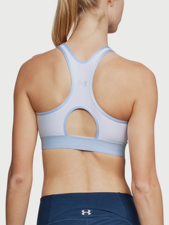 Podprsenka Under Armour Mid Keyhole Wmn White