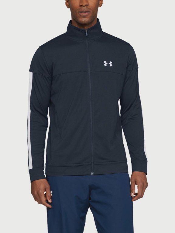 Bunda Under Armour Sportstyle Pique Track Jacket Man Blue