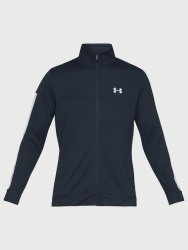 Bunda Under Armour Sportstyle Pique Track Jacket Man Blue
