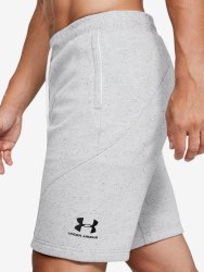 Kraťasy Under Armour Speckled Fleece Shorts Man White