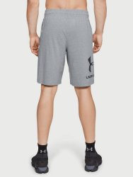 Kraťasy Under Armour Sportstyle Cotton Graphic Short Man Gray