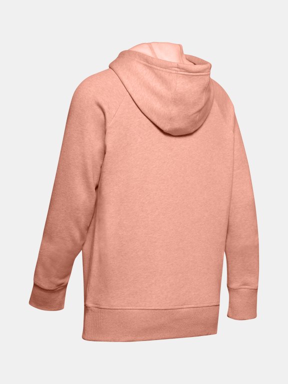 Mikina Under Armour Rival Fleece Sportstyle Graphic Hoodie Wmn Pink