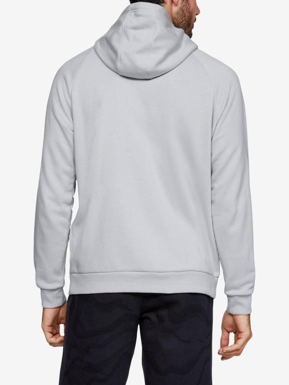 Mikina Under Armour Rival Fleece Sportstyle Logo Hoodie Man Gray