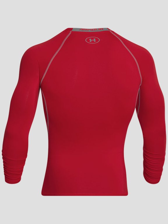 Tričko Under Armour HG LS Man Red